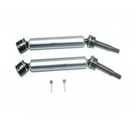 BWVMVB Drive Shaft Propshaft Steel Front Axle W. Alloy Body For LOSI 1/10 For Rock For Rey For Hammer For Rey U4 For Baja For Rey(Dark Grey)
