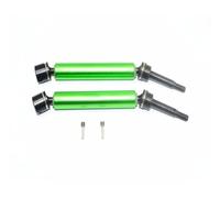 BWVMVB Drive Shaft Propshaft Steel Front Axle W. Alloy Body For LOSI 1/10 For Rock For Rey For Hammer For Rey U4 For Baja For Rey(Green)