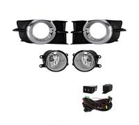 BWVMVB Fog Lamps Assembly Led Fog Light For Toyota For Wish 2009 2010 2011 2012 Halogen Car Kit Bumper Lamp Daytime RunningLight DRL Daylight Accessories Fog Lights(Halogen)