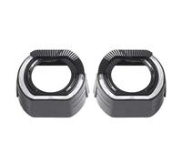 BWVMVB Front Headlight 2.5 Inch 3 Integrated Shroud Cover LED Angel Eyes Headlight Decoration Accessories For Projector Lens Car Shrouds Headlamp Assembly(2.5inches,S-white)