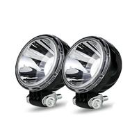 BWVMVB Front Headlight 2pcs 3 Inch Led Work Light Spotlight 4x4 For Offroad For Motorcycle Car ATV Race Dirt Bike Pickup Truck Boat Round Fog Headlamp Assembly(2pcs Spot White)
