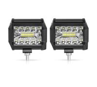 BWVMVB Front Headlight 7 Inches LED Headlight Additional Off Road Driving Fog Lamp Search Light Car 12V 24V Truck ATV SUV 4x4 Accessories Headlamp Assembly(4inch-2pc)