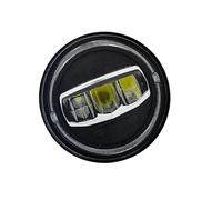 BWVMVB Front Headlight Car 7 Inch Led Headlight DRL Halo Amber Turn Light Headlamp For Nissan For Patrol Y60 Safari Headlamp Assembly(One PCS)