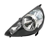BWVMVB Front Headlight Head Light Lamp Headlight Headlamp Front Assembly For Fit For Jazz Hatchback Restyling 2005 2006 2007 2008 Headlamp Assembly(Black LH)