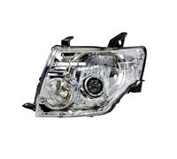 BWVMVB Front Headlight HID Headlight Daytime Running Lights Lenses DRL Lamp Assembly Head For Mitsubishi For Pajero V97 V93 V98 V87 2007-2014 Headlamp Assembly(Halogen,Only Left)