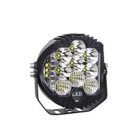 BWVMVB Front Headlight Motorcycle Headlights Auto Driving Light White Yellow LED Spotlight 3inch 5inch DRL Led Work Lamp For Niva For Lada For Offroad 4x4 For Jeep Headlamp Assembly(White-5INCH-1PC)