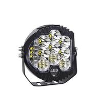 BWVMVB Front Headlight Motorcycle Headlights Auto Driving Light White Yellow LED Spotlight 3inch 5inch DRL Led Work Lamp For Niva For Lada For Offroad 4x4 For Jeep Headlamp Assembly(White-3INCH-1PC)