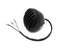 BWVMVB Motorcycle Fog Light For Sportsters Bobber Chopper Rear Stop Light Motorcycle Side Mount Tail(ABS)