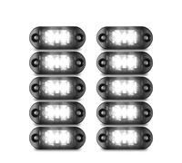 BWVMVB Rear Tail Light Lamps 10pcs LED Side Marker Turn Signal Light White Red Yellow For Car Truck Semi-trailer Tractor Bus Pick-up Lorry ATV 12V 24V