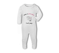 BWW Print - Even a Princess must Poop funny - Baby Romper Suit, 0-3 Months, Girl or Boy, New Born to 24mth