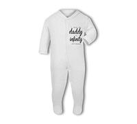 BWW Print - I Love My Daddy/Grandad/Brother to Infinity and Beyond - Baby Grow, New Born, Girl or Boy, New Born to 24mth