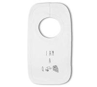 BWW Print - Im a Cutie Pie cute - Baby Pullover Bib, Boy or Girl