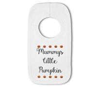 BWW Print - Mummys Little Pumpkin halloween - Baby Pullover Bib, Boy or Girl
