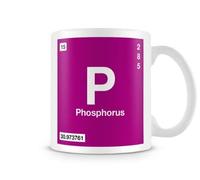 BWW Print - Periodic Table of Elements 15 P - Phosphorus Symbol Mug, Ceramic, 11fl.oz.
