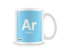 BWW Print - Periodic Table of Elements 18 Ar - Argon Symbol Mug, Ceramic, 11fl.oz.