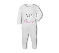 BWW Print - Very Important Princess cute - Baby Romper Suit, 6-12 Months, Girl or Boy, New Born to 24mth