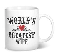 BWW Print - World's Greatest Wife - Gift Mug, Ceramic, 11fl.oz.