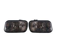BWWIEZRS Auto Fog Lamp Compatible With Dodge For Ram 1500 2500 3500 2009 2010 2011 2012 Left Right Side Car Front Bumper Fog Light Fog Lamp 55372735AB 55372734AB(Smoke Shell-1Pair)