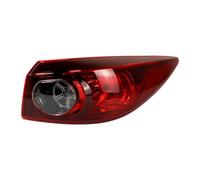 BWWIEZRS Car Tail Lights Compatible With Mazda 3 For Axela Sedan 2014 2015 2016 Rear Tail Light Turn Signal Brake Warning Light Auto Lamp Housing Without Bulb(Outside right)