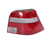 BWWIEZRS Car Tail Lights Compatible With VW For Golf 4 1998-2008 Tail Light Rear Warning Brake Light Turn Signal Auto Taillight Lamp Housing(White Right)