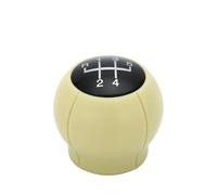 BWWIEZRS Compatible with Opel for Astra F 1991-2002 for Astra G 1998 1999 2000 2001-2009 5 Speeds Gear Shifter Knob Lever Handle 5 Speed Car Shift Knob(Plastic Ball Beige B)