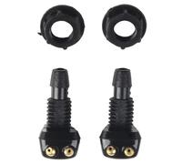 BWWIEZRS Compatible With VW 2Pcs Windshield Washer Nozzle Water Spray Car Windshield Wiper Washer Spray Nozzle Washer Spray Jet Kit Windshield Washer Nozzles