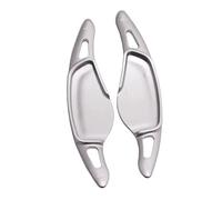 BWWIEZRS Shift Paddle Compatible With Toyota For Supra Gr A90 A91 Mk5 2020 2021 2022 2023 2024 Paddle Shifter Extensions Cover Car Steering Wheel Paddle Shifter(Silver)