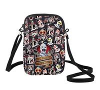 BWWKTOP Art Clown Crossbody Bag Horror Clown Inspired Gift Scary Art Clown Merchandise, It's Always-xk B, 8.5 x 5.5 x 0.59 inches, Crossbody Bag