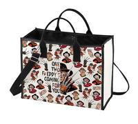 BWWKTOP Dream Stalker Crossbody Bag Slasher Inspired Gifts Horror Killer Shoulder Bag Horror Movie Merch, One Twe Bg