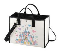 BWWKTOP Enchanted Kingdom Tote BagFantasy Land Inspired Gifts Where Dreams Come True Shoulder Bag Fairy Tale Vacation Merch, Kingdom Bg-2, One Size