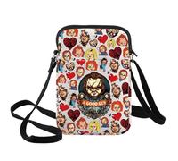 BWWKTOP Evil Doll Crossbody Purse Killer Doll Gift To The Good Guy Adjustable Strap Bag Murderous Toy Merch, Good Guy Xk B, Crossbody Bag