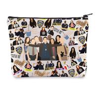 BWWKTOP Jake Peralta Cosmetic Makeup Bag Ray Holt & Amy &Terry Fans Gift Brooklyn 99 Zipper Pouch Bag & Gina & Fans Gift, Jake 99, Bag