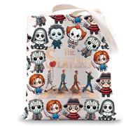 BWWKTOP Jason Crossbody Bag Evil Doll Gifts The Slayers Pennywise Shoulder Bag Michael & Valak Merch, The Slayers Tg
