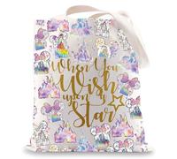 BWWKTOP Kingdom of Dreams Crossbody Bag Family Vacation Gift When You Wish Upon A Star Shoulder Bag Magic Park Merch, When You Wish Tg