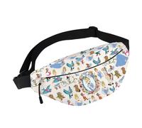 BWWKTOP Magical Princess Waist Bag Fairy Tales Gift Fairy Princess Fanny Pack Kingdom of Dreams Merch, Magical Princess-WB, Leisure