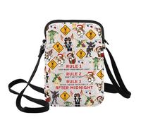 BWWKTOP Mogwai Crossbody Bag Gizmo Fans Gift Stripe Sling Bag Vegetable Gremlin Shoulder Bag Brain Gremlin Merch, Rule 1-xk B, Crossbody Bag