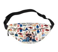 BWWKTOP Outsiders Musical Fanny Pack Johnny & Dallas Fans Gift Ponyboy & Two-Bit & Steve Waist Bag Musical Theater Merchandise, TULSA'67-WB, Leisure