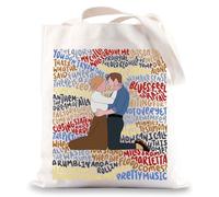 BWWKTOP Parade Musical Tote Bag Musical Theatre GiftsBroadway Musical Shoulder Bag Parade Musical Merch, Paradetg, L