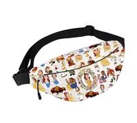BWWKTOP Princess Waist Bag Beauty Fans Gift Cursed Prince Fanny Pack Fairy Tales Merch, Bea Princess-WB, Leisure
