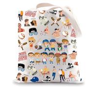 BWWKTOP Sandlot Benny & Hamilton Tote Bag Scott Fans Gift Classic 90s Movie Shoulder Bag Michael & John & Kenny Fans Gift, Heroes Get, One Size