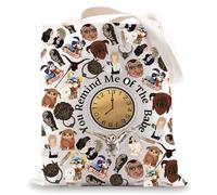 BWWKTOP Sarah & Jareth Tote Bag Wiseman & Goblin Fans Inspired Gift Ello Worm Shoulder Bag Sarah And Jareth Merch, You Remind Me, One Size