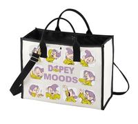 BWWKTOP Seven Spirits Tote Bag Snow's Protectors Gifts Spirits Moods Shoulder Bag Seven Friends Merchandise, Dopey Moods Bg, One Size