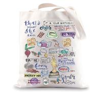BWWKTOP The Office Tote Bag Michael And Dwight Fans Gifts Office Fans Shoulder Bag Office Themed Merchandise, That's What She TG