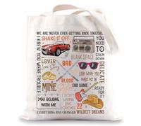 BWWKTOP WZMPA Canvas Tote Bag - Singer Tour Gifts, We Are Never, L