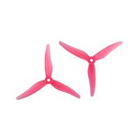BWZJS 24pcs/12pairs 51466 Tri-blade Propeller Props 3 Blade CW CCW 2306 2207 Motor RC FPV Multirotor Drone Propeller Blade Replacement(Pink)