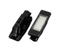 BWZJS 2pcs Car Rear License Number Plate Light Lamp 18 LIGHT SMD Lamp, for Peugeot, 106 207 307 308 406 407 508, for Citroen, C3 C4 C5 C6 C8 Led Number Plate Light