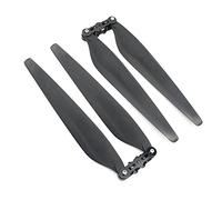 BWZJS 4Pcs 30 Inches Folding Carbon Propeller 3090 CW CCW Paddle Props RC UAV Plant Agriculture Drone Replacement Blade Drone Propeller Blade Replacement(With Clip)