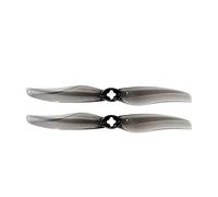 BWZJS 5.1X2.6 2-Blade PC Long, for Range, Propeller RC FPV Racing 5inch Toothpick, for MINI, for, Drones Drone Propeller Blade Replacement(2Pairs Gray)