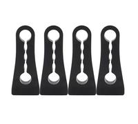 BWZJS Car Door Lock Buffer Damper, for Toyota, for Corolla, E140 E150 E170 E180 E210, Soundproof Insulation Quiet Deaf Creaking Noise Seal Car Body Movement Stabiliser