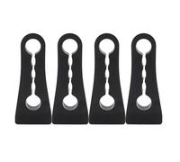 BWZJS Door Lock Buffer Damper, for Mitsubishi, Pajero Lancer Outlander ASX, Deaf Creaking Noise Seal Stopper Deadener Car Body Movement Stabiliser